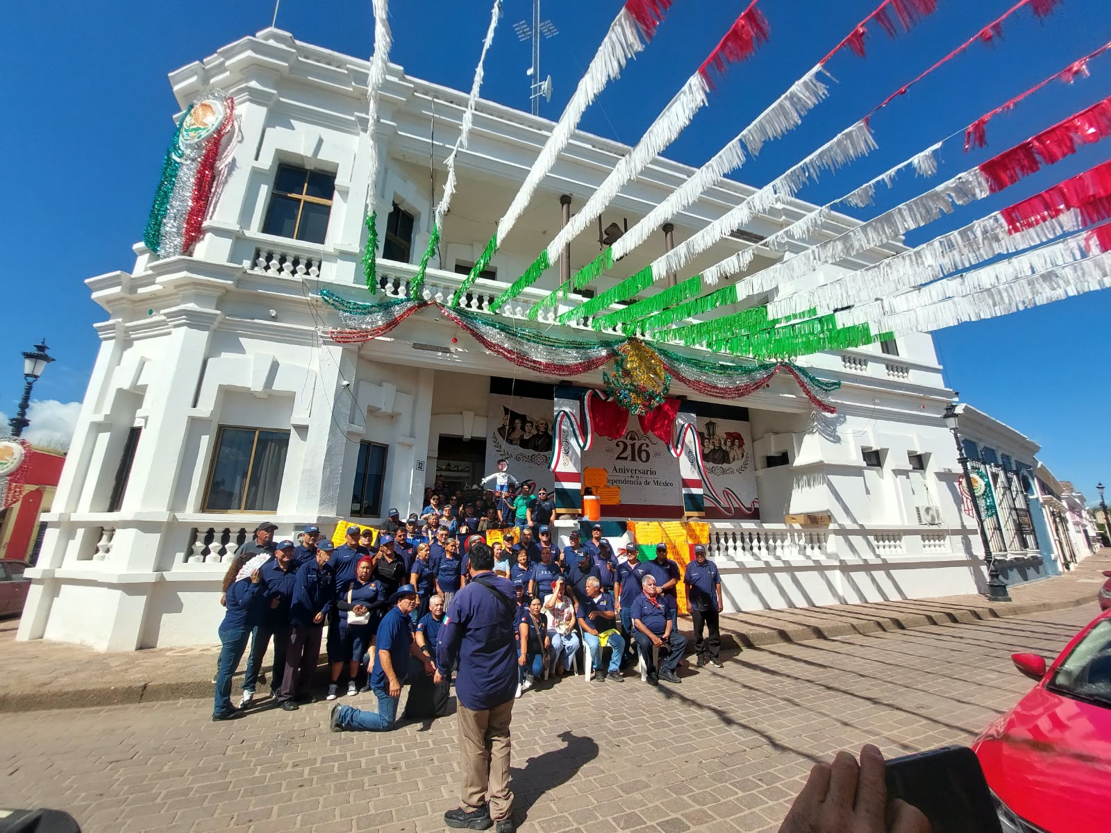 Guerreros Azules liberan el Ayuntamiento de Mocorito tras acuerdos