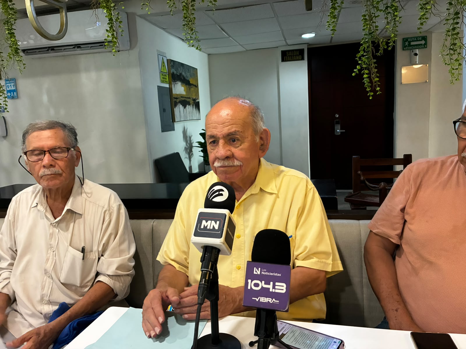 Presidente del Frente Sinaloense de Usuarios de la CFE, Guillermo Padilla Montiel.