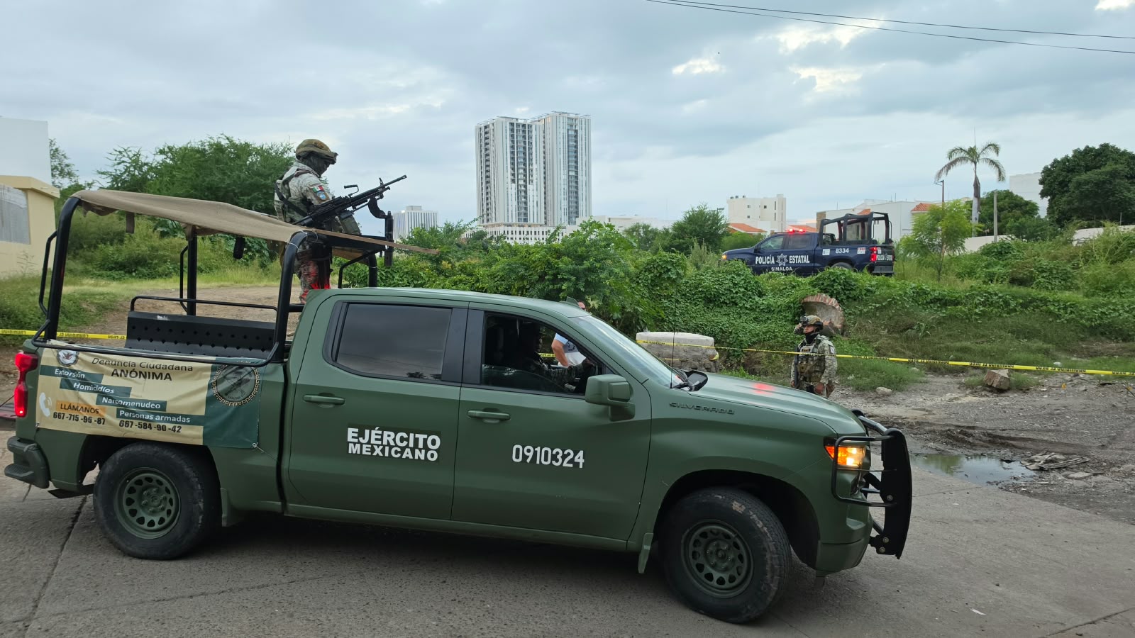 Hallan a hombre sin vida en arroyo de aguas pluviales en Culiacán, Sin.