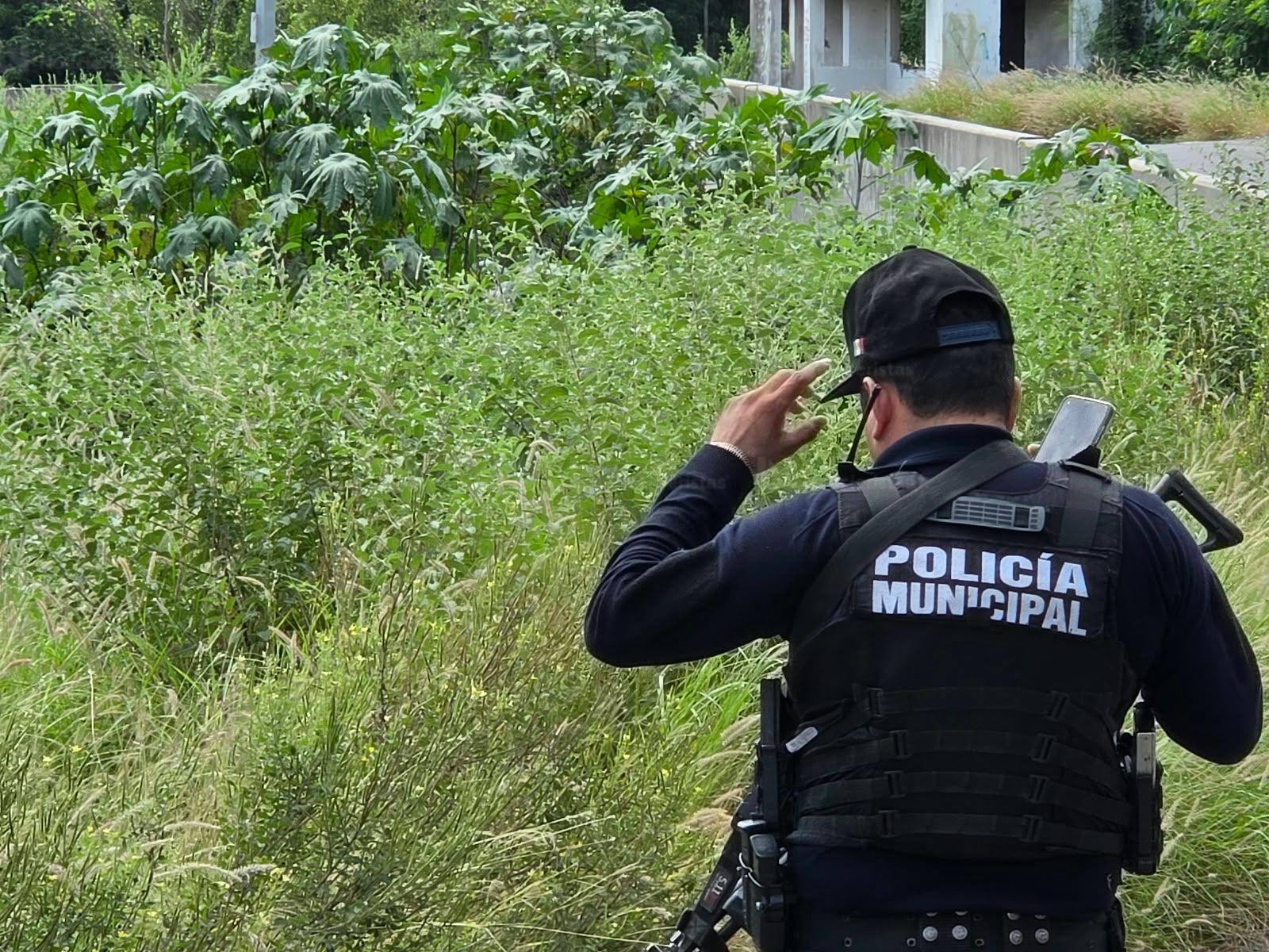 Cuerpo emplayado en Navolato