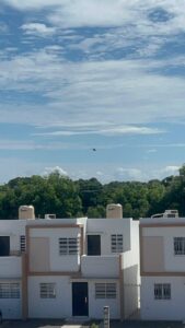 Helicóptero de la Marina sobrevuela en Guasave