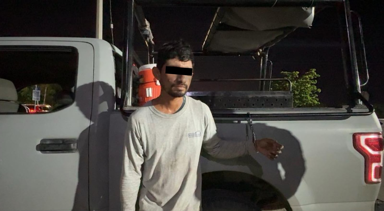 Hombre detenido en Mazatlán
