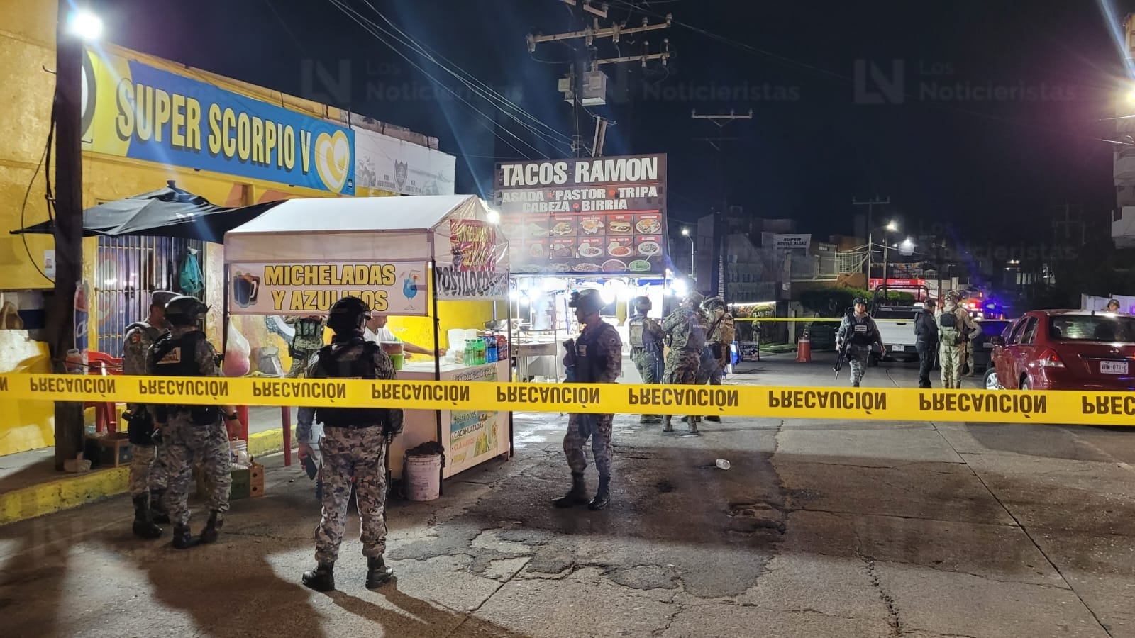 Hombre ejecutado en taquería cerca del Malecón de Mazatlán