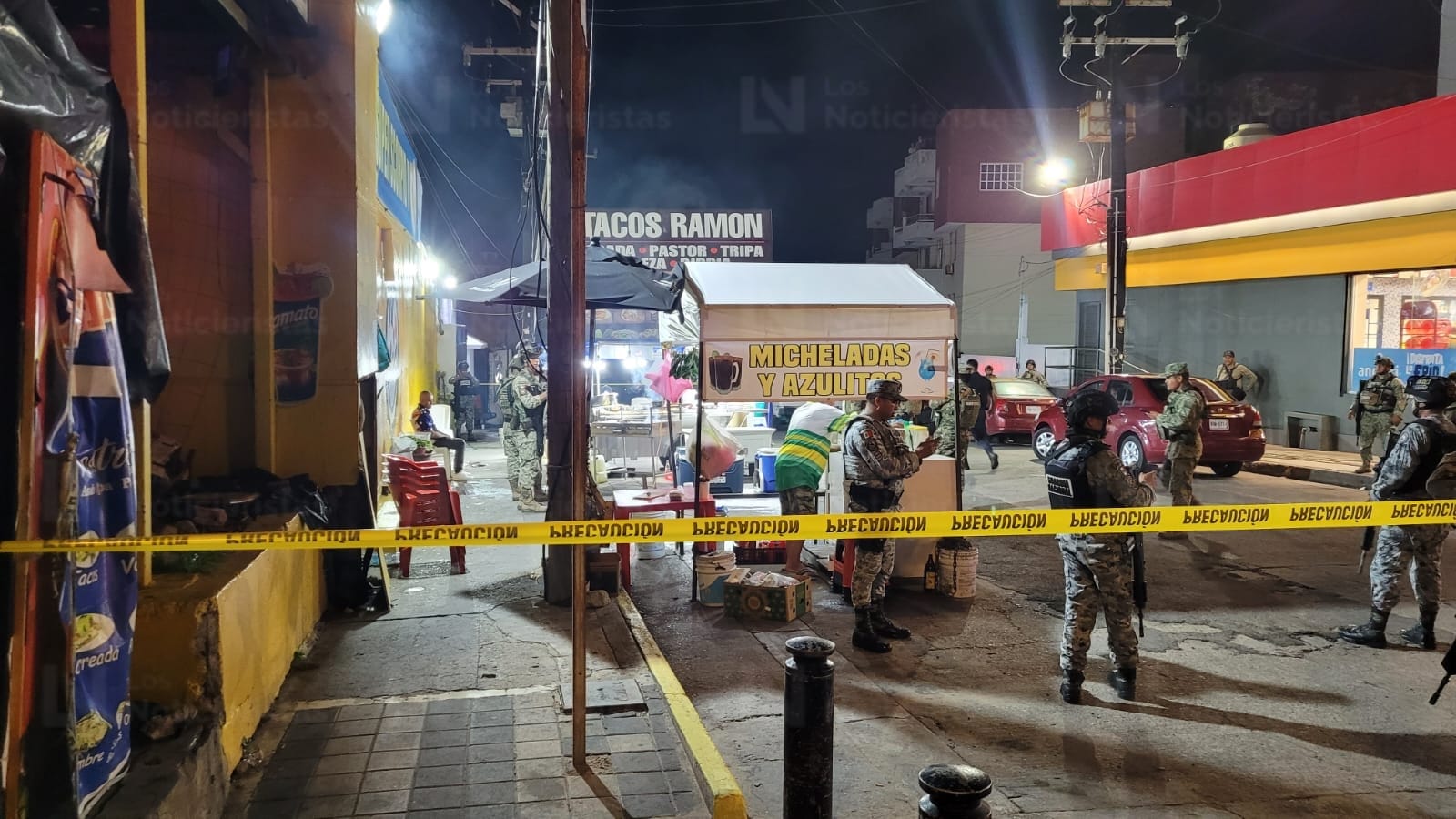 Hombre ejecutado en taquería cerca del Malecón de Mazatlán