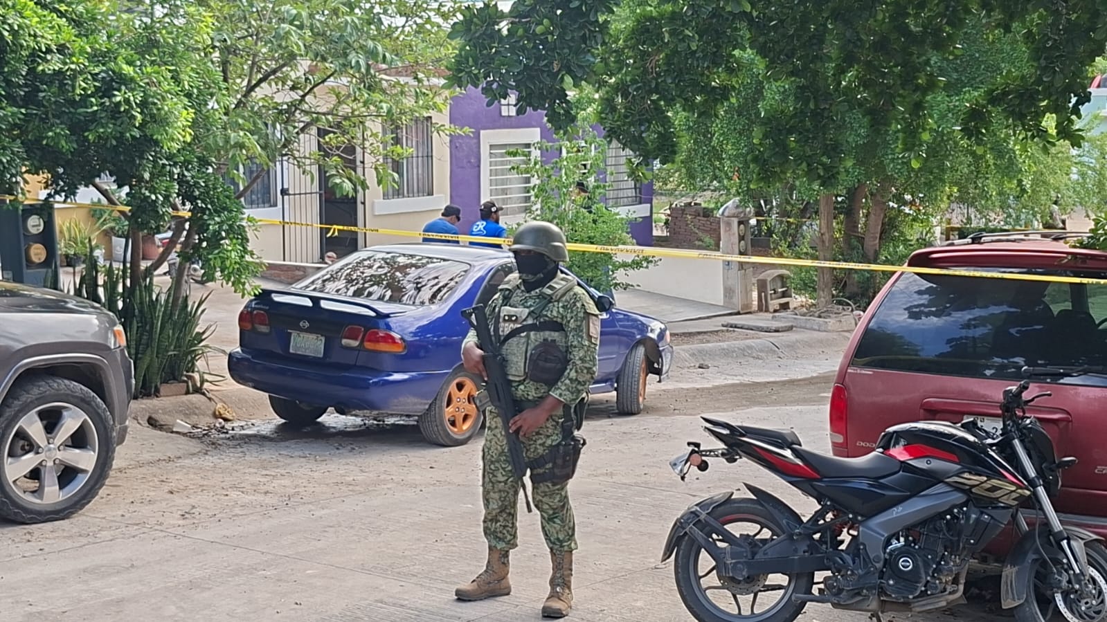Hombre ejecutado en Urbivilla, Mazatlán