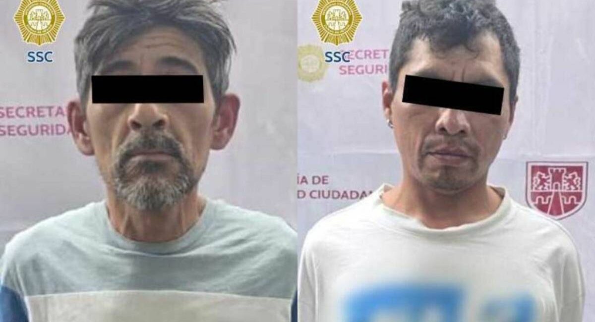 Detienen a dos hombres con 221 paquetes de droga en CDMX; los vinculan con célula criminal