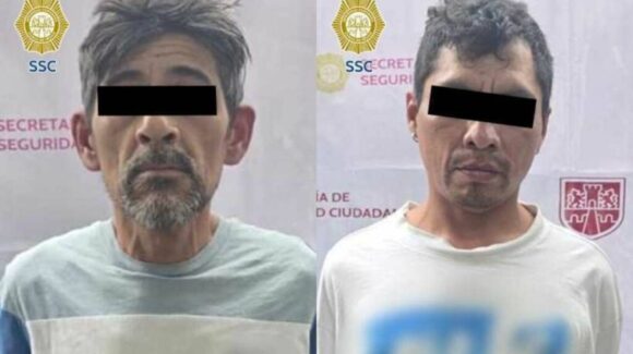 Detienen a dos hombres con 221 paquetes de droga en CDMX; los vinculan con célula criminal
