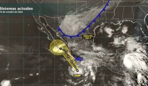 ‘Va a llegar a la categoría 4’: SMN informa cuándo se acercará el huracán ‘Trudy’ a las costas del Pacífico