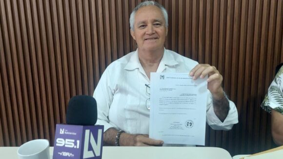 Idelfonso Urías presenta su registro para buscar la coordinación del PRI en Salvador Alvarado