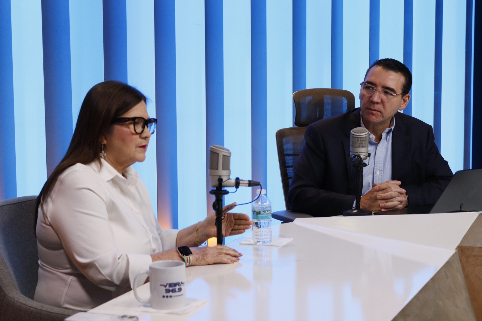 Imelda Castro en entrevista con Luis Alberto Díaz
