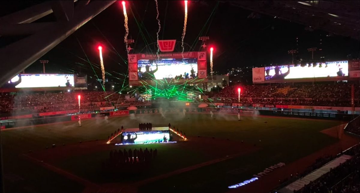 Inauguración de temporada de Tomateros de Culiacán