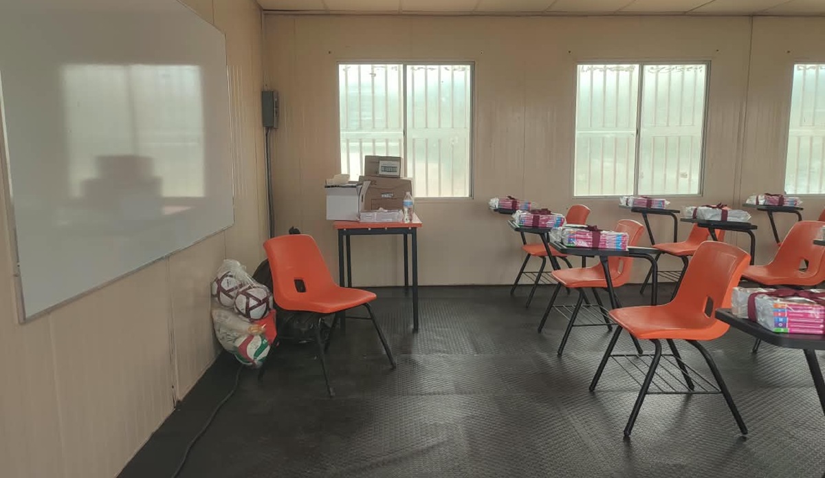 Inauguran aula móvil en fraccionamiento Cvive, en Mazatlán