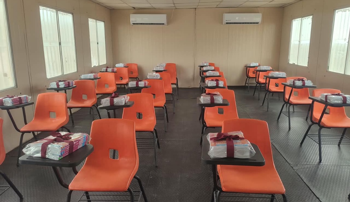 Inauguran aula móvil en fraccionamiento Cvive, en Mazatlán