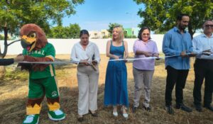 Invierten 3.1 millones de pesos para mejorar seguridad con barda nueva en Secundaria General No. 4 de Mazatlán, Sinaloa