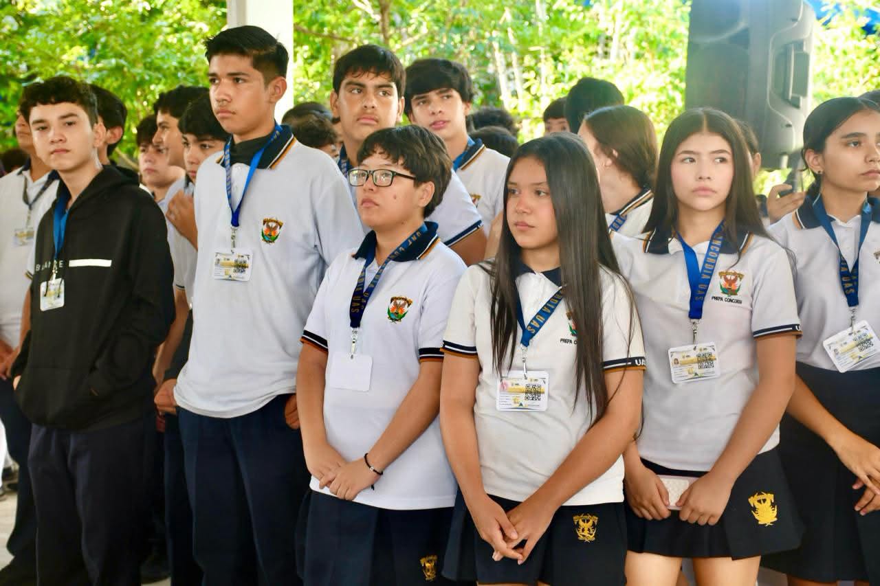 Inauguran techumbre en Preparatoria Concordia de la UAS