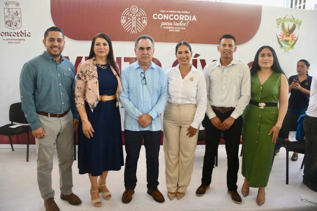 Inauguran techumbre en Preparatoria Concordia de la UAS