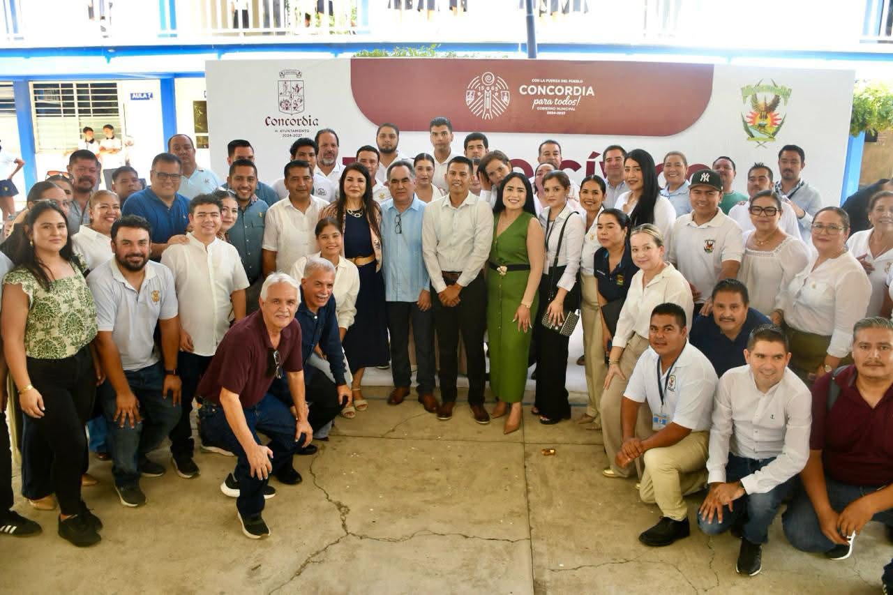 Inauguran techumbre en Preparatoria Concordia de la UAS