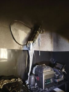 Carnicería incendio en Los Mochis