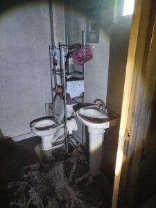 Carnicería incendio en Los Mochis