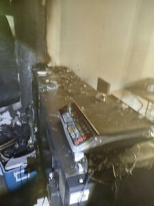 Carnicería incendio en Los Mochis