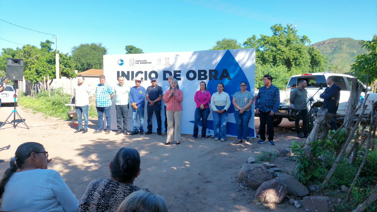 Inician rehabilitación de la planta potabilizadora en El Toro Manchado, Salvador Alvarado