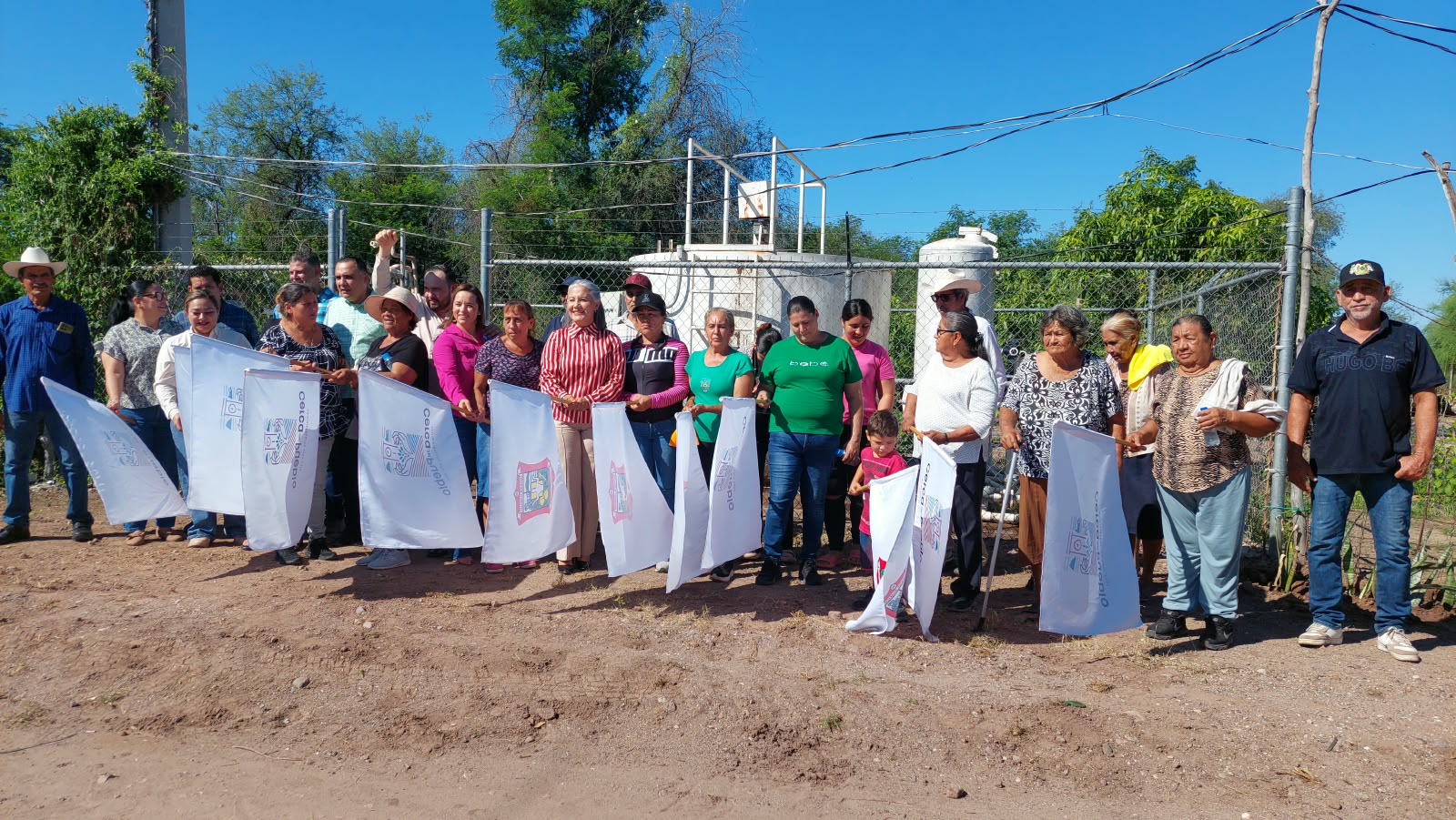 Inician rehabilitación de la planta potabilizadora en El Toro Manchado, Salvador Alvarado