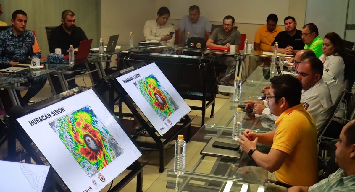 Sinaloa instala el Centro Estatal de Operaciones, ante posibles afectaciones por “Simón”