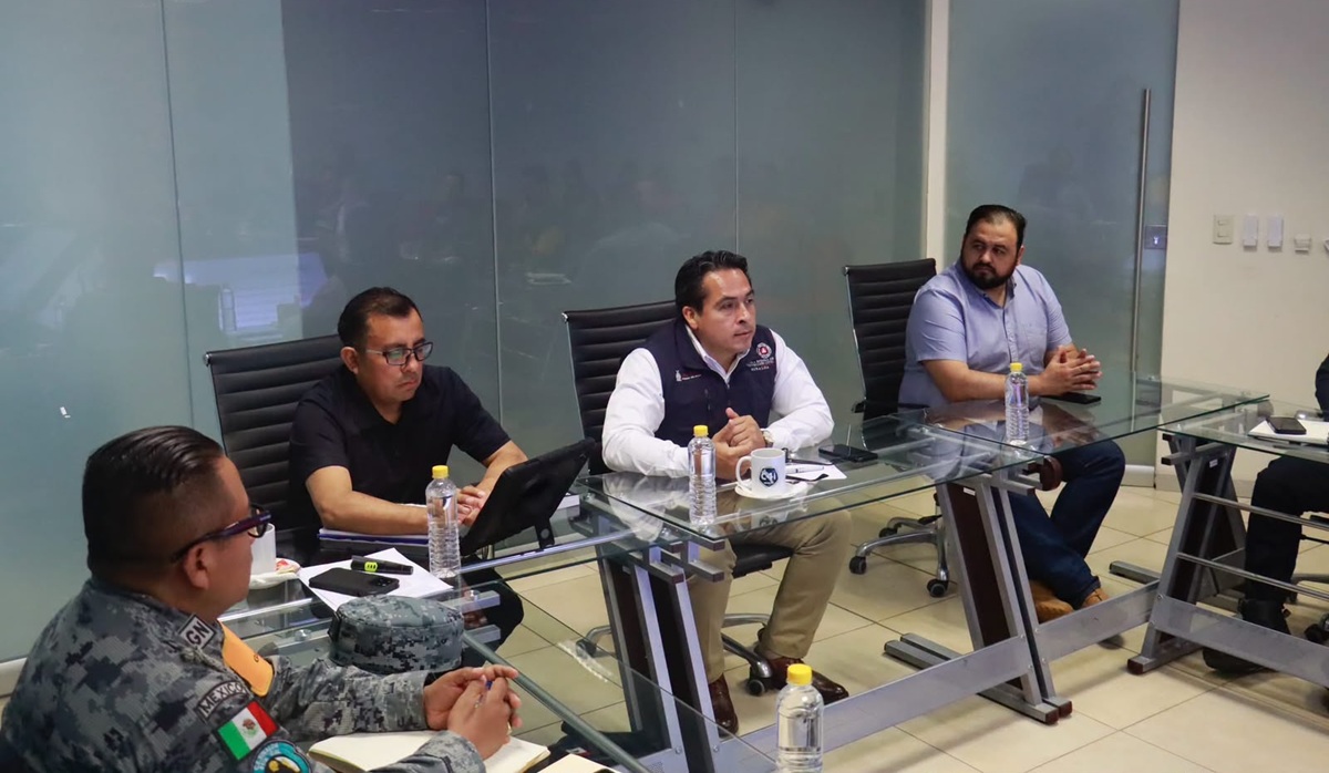 Instalan Consejo Estatal de Operaciones por posibles afectaciones de "Simón" en Sinaloa
