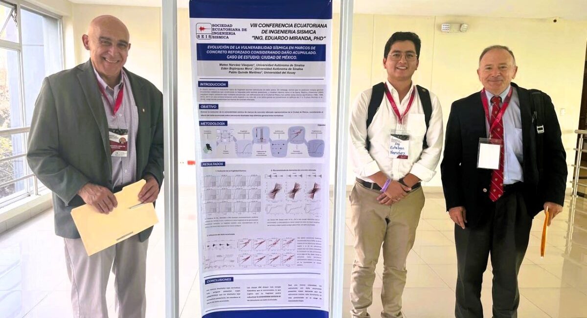 De Sinaloa para el mundo: Investigador de la UAS gana certamen de Ingeniería Sísmica y representará a México en Canadá
