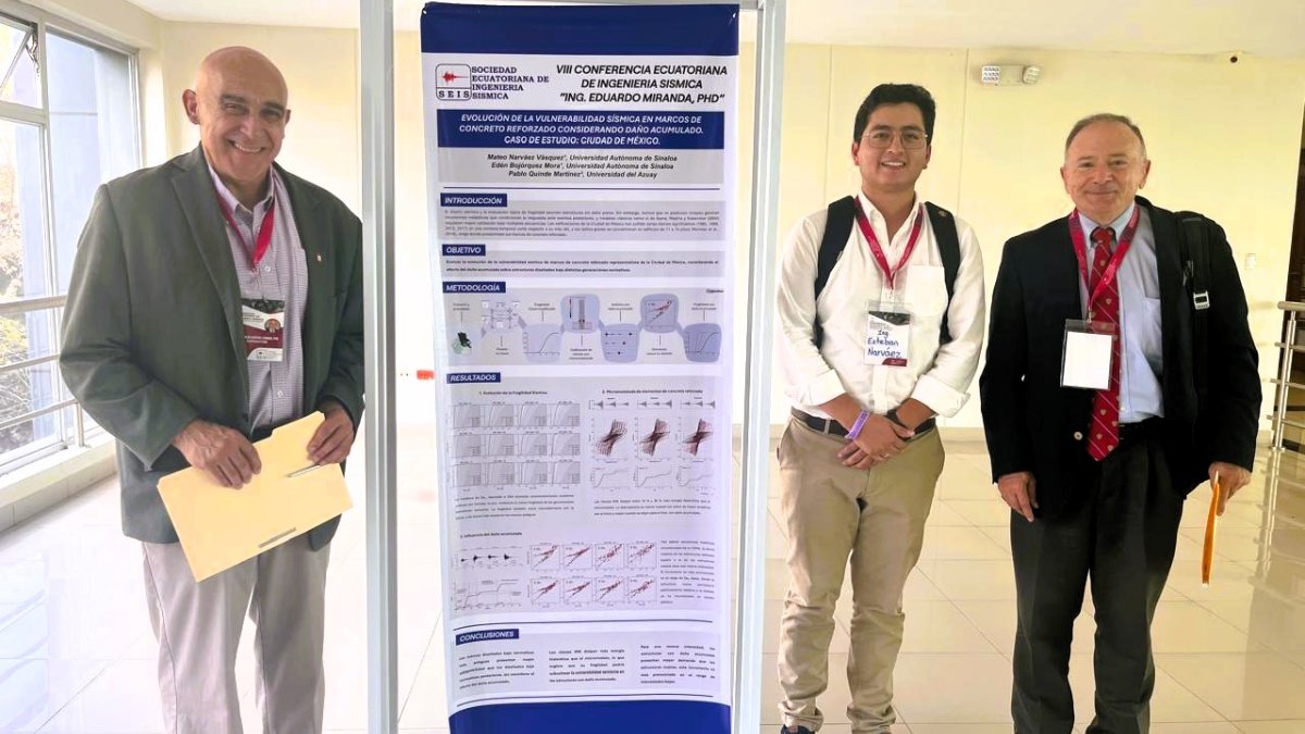 investigador de la uas gana certamen de Ingenieria sismica