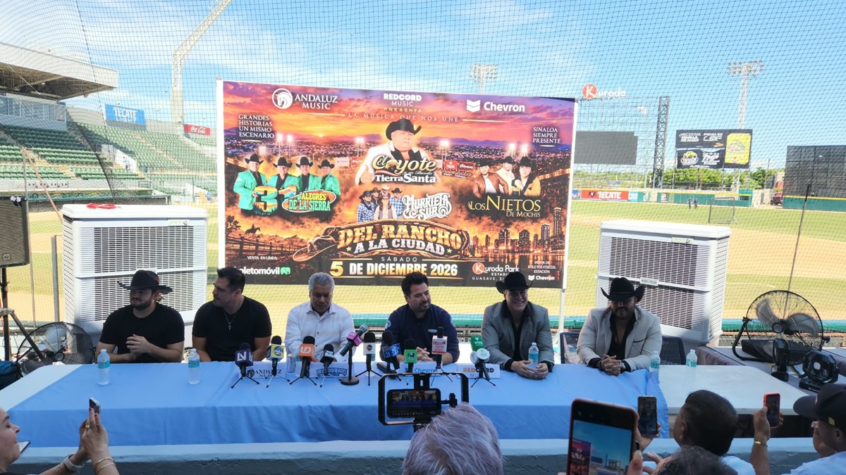Invitan a concierto "Del Rancho a la Ciudad" de El Coyote y su Banda Tierra Santa