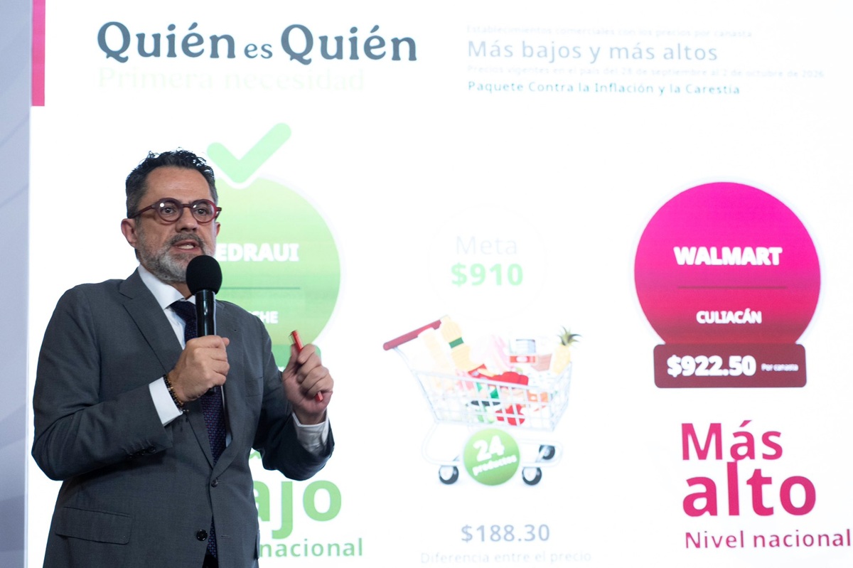 Iván Escalante en conferencia 'mañanera'