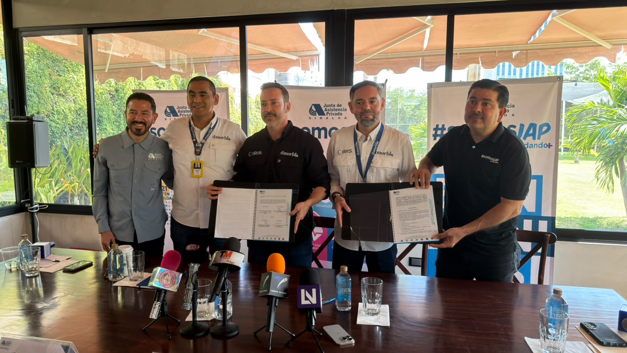 JAP Y DMORBIS firman convenio para fortalecer la seguridad de las IAP en Sinaloa