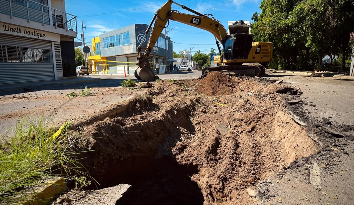 Japac inicia reparación de colector de aguas residuales en Villas del Río