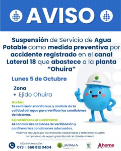 Japama comunicado