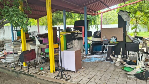 Jardín de niños Ángela Lund, en Mazatlán, denuncia fallas tras entrega de obra; alumnos aún no pueden regresar al plantel
