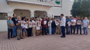 javier sanchez se registra para buscar la coordinacion municipal de morena en angostura