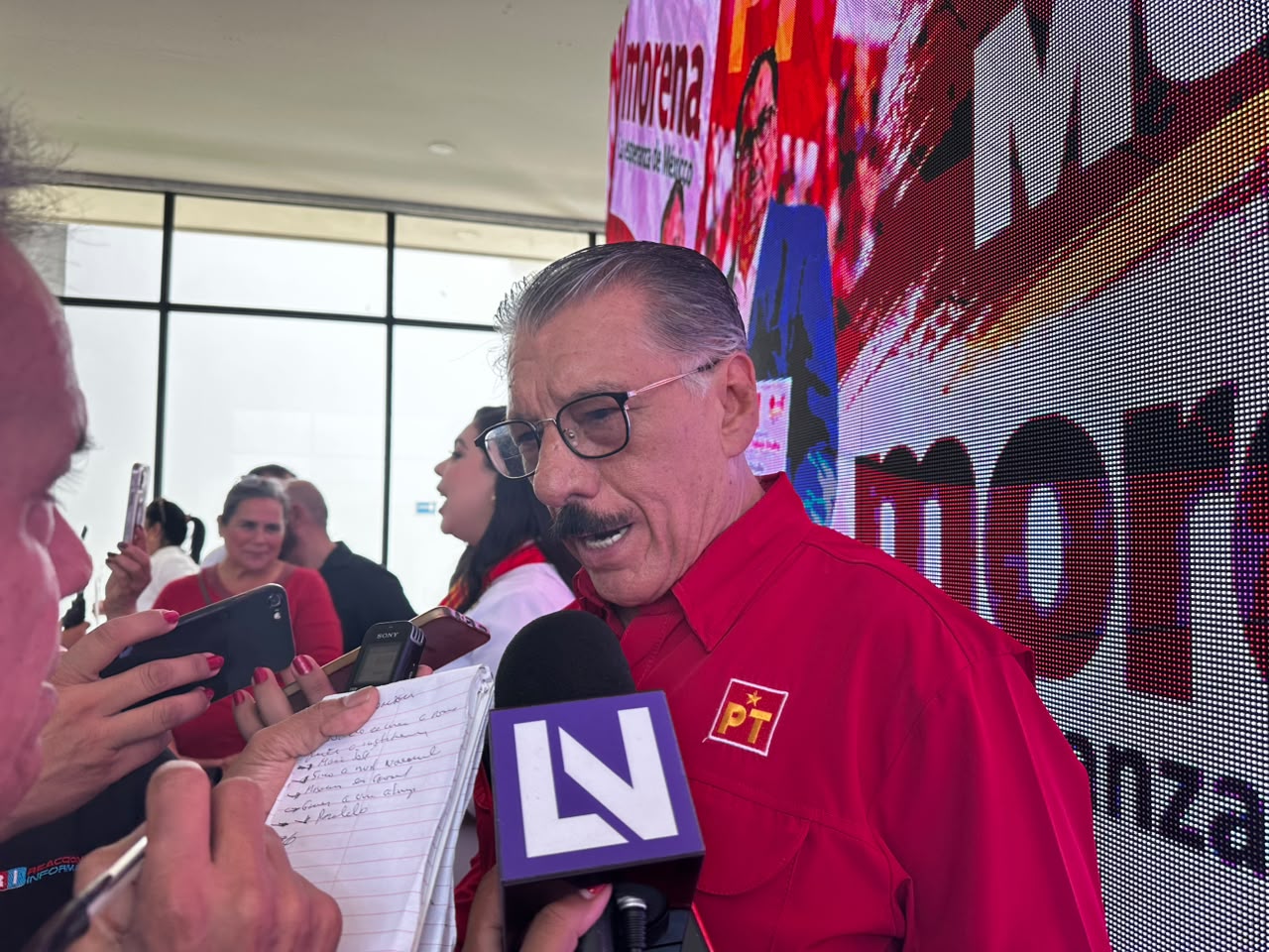 Jesús Fernando García Hernández, comisionado nacional del PT en Sinaloa