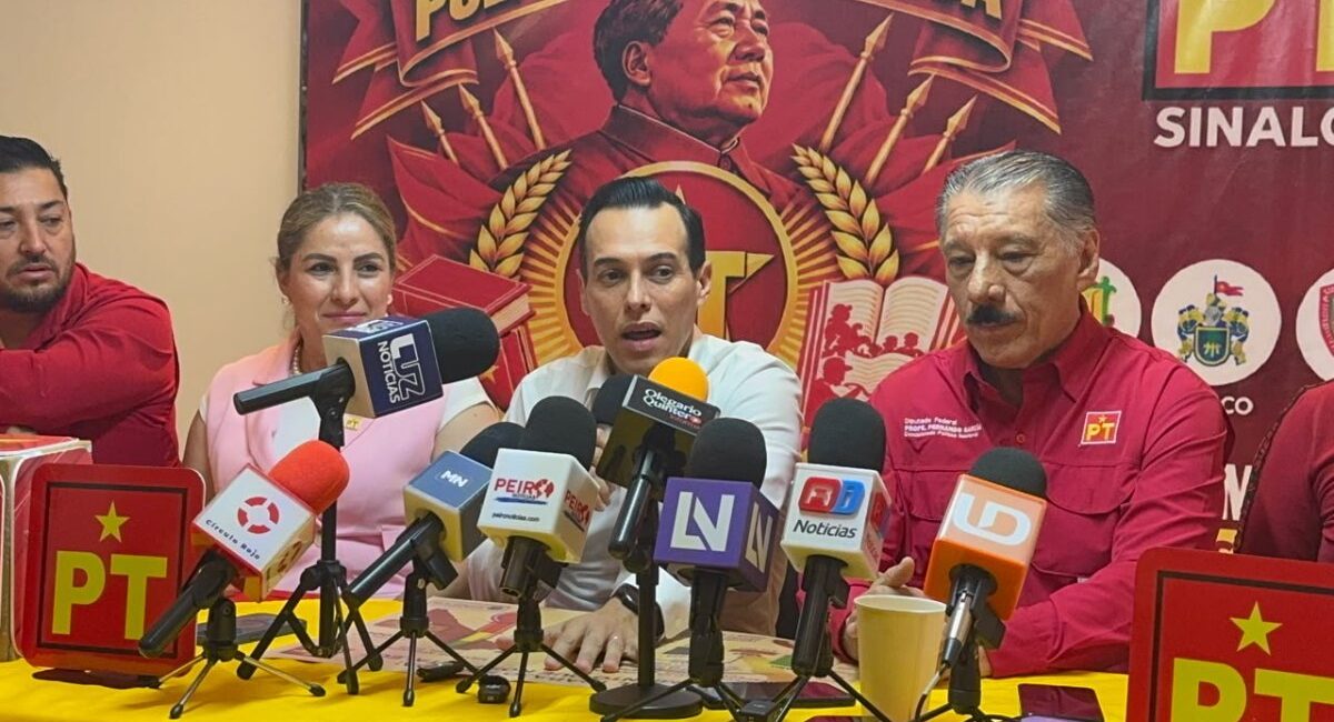 “Seguimos firmes en Morena”: Jesús Ibarra tras recibir nombramiento del PT en Culiacán