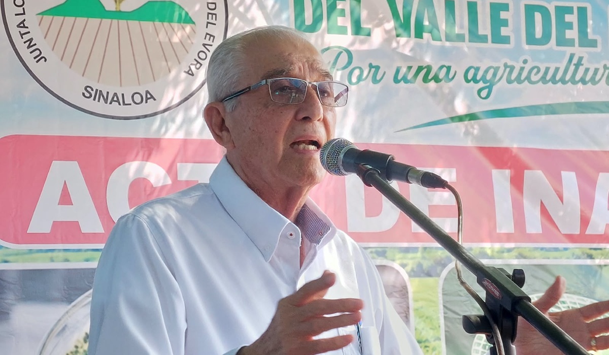 Jesús Vega Acuña, representante de Sader en Sinaloa