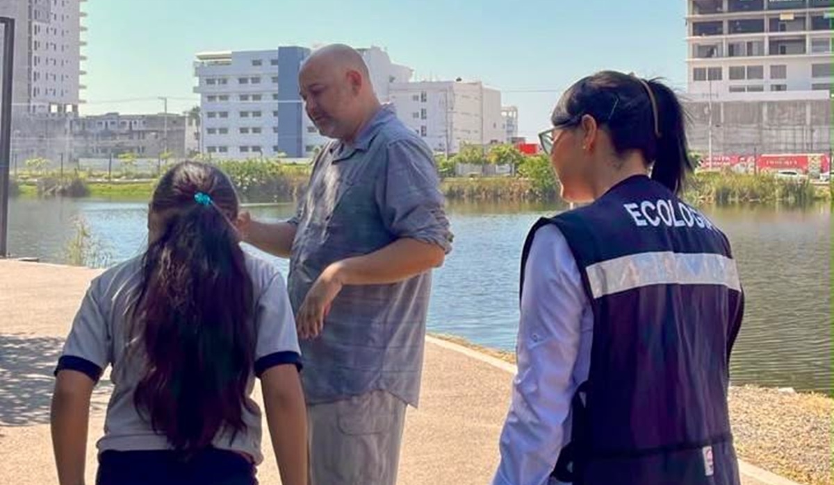 Jornada de Educación Ambiental en el Parque Central, en Mazatlán
