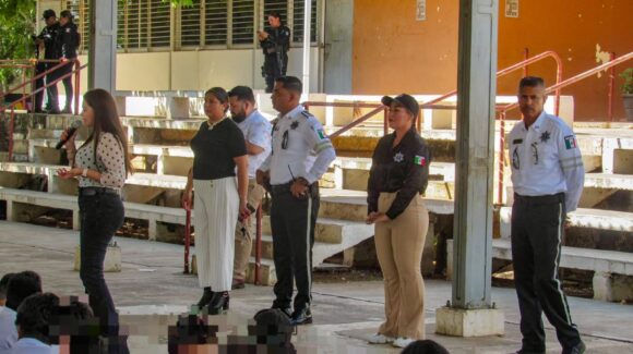 Llevan actividades de prevención y autocuidado a estudiantes de tres escuelas de Mazatlán, Sinaloa
