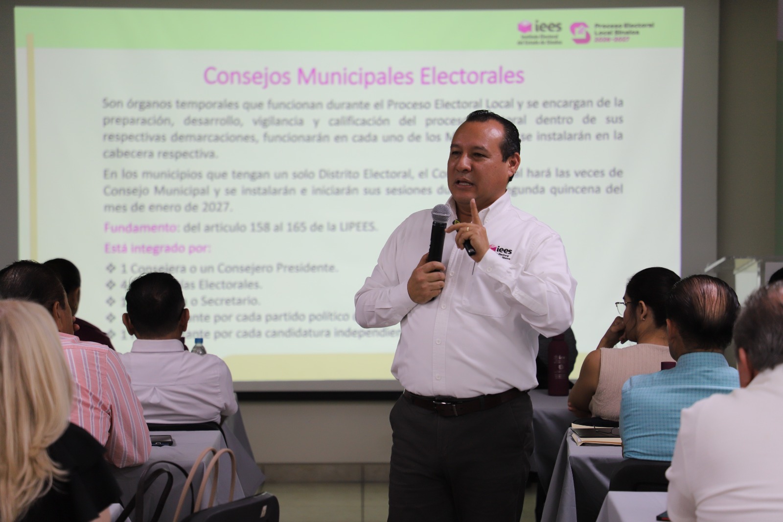 Jornadas de capacitación del IEES en Culiacán
