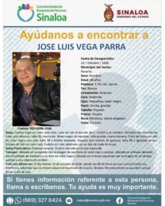 José Luis Vega Parra, doctor del penal de El Castillo desaparecido en Rosario