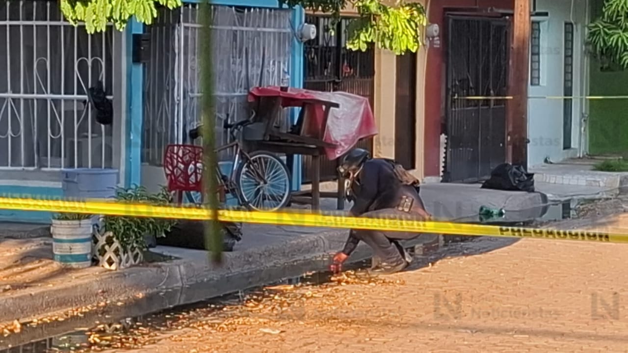 Joven baleado en la Lázaro Cárdenas, Mazatlán