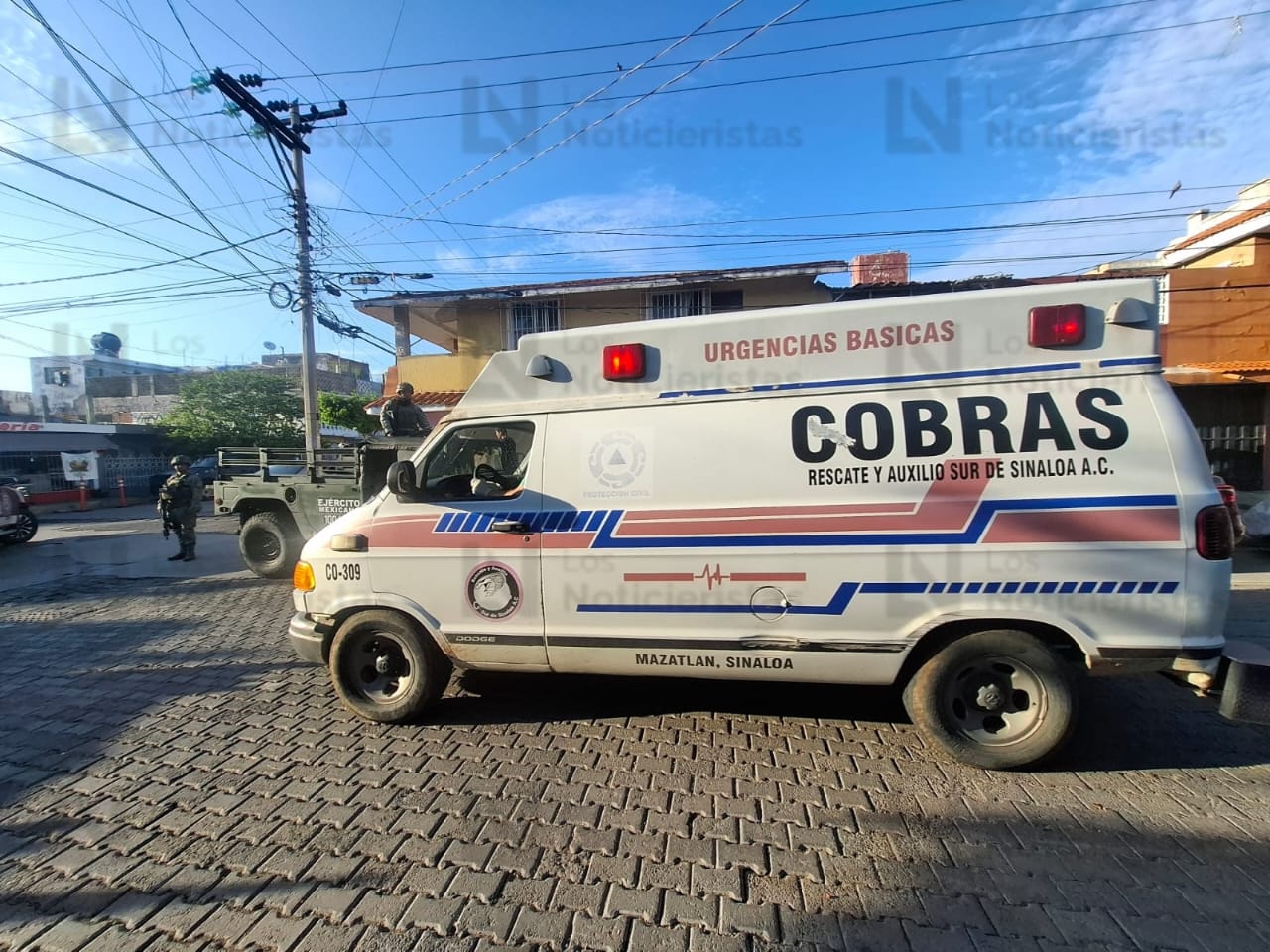 Joven baleado en la Lázaro Cárdenas, Mazatlán