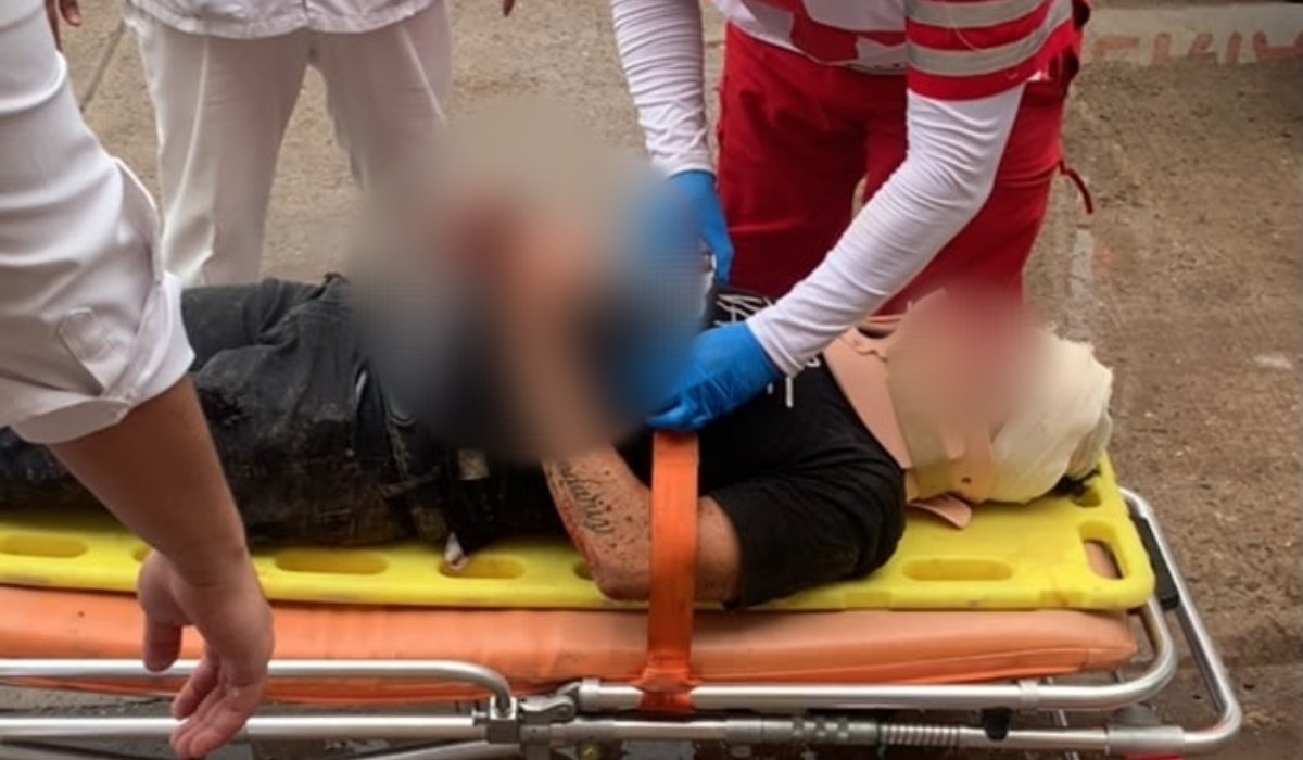 Hombre resulta lesionado tras caer de las alturas en Los Mochis