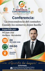Anuncian a Juan José Arellano Hernández en el XX Simposium Convergencia