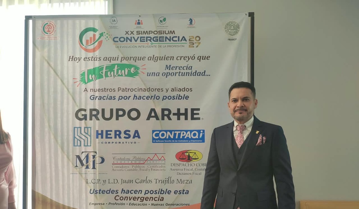 Juan José Arellano Hernández brinda conferencia en XX Simposium Convergencia 2027