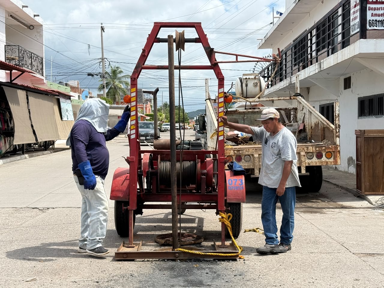 Labores de limpieza de Jumapam